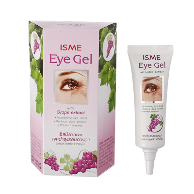 Гель для кожи вокруг глаз Isme с экстрактами из виноградных косточек и виргинского гамамелиса, 10 мл