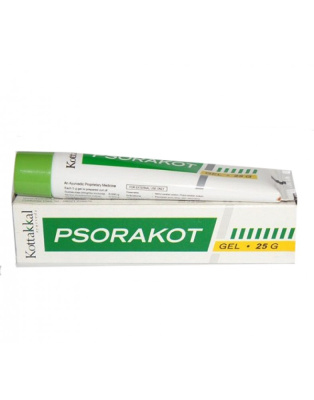 Псоракот гель, Коттаккал Аюрведа (Psorakot gel, Kottakkal Ayurveda), 25г — лечение дерматитов