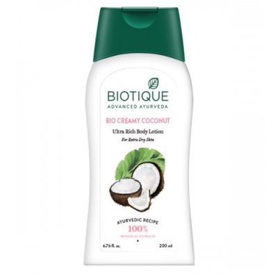 Лосьон для тела Кокосовый Biotique, 200 мл