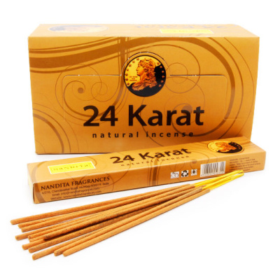 Благовония 24 карата / 24 Karat Nandita, 15 гр