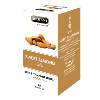 Масло сладкого Миндаля Хемани Sweet Almond Oil, 30 мл
