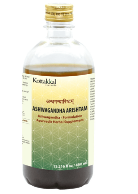 Аюрведический тоник Ашвагандариштам, Ashwagandharishtam , Kottakkal, 450 мл