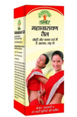 Масло Маханараян Тейл, Дабур (Mahanarayan Tail, Dabur), 100 мл