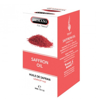 Масло Шафрана Хемани Hemani Saffron Oil, 30 мл