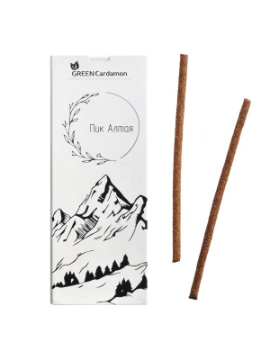 Алтайские травяные благовония «Пик Алтая», GreenCardamon, 7 палочек