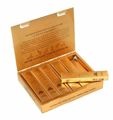 Золотая шпанская мушка (Spanish Gold Fly) — женский возбуждающий препарат, 1 саше