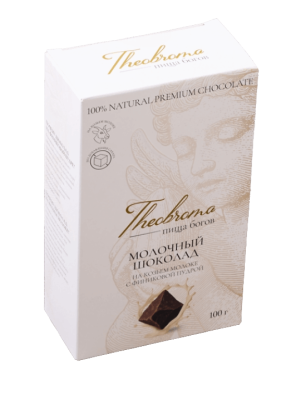 Молочный шоколад без добавления сахара на козьем молоке, Theobroma, 100 гр