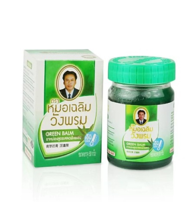 Зеленый бальзам Wang Prom Green Balm (Вангпром), 50 гр