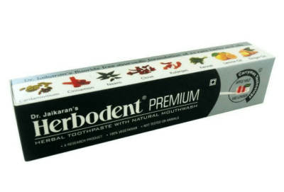 Травяная зубная паста Herbodent premium toothpaste, Dr. Jaikaran, 100 г