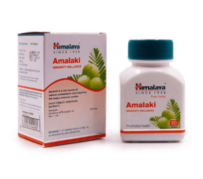 Амалаки Хималая, Amalaki Himalaya Herbals — омолаживающее и тонизирующие средство, 60 таб