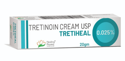 Крем Третиноин (Третихел),Tretinoin (Tretiheal) cream 0,025% Healing Pharma, 20 гр