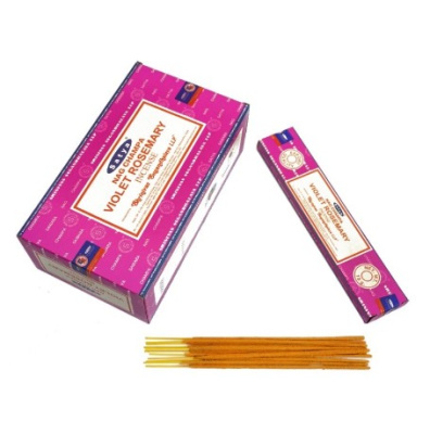 Благовония Фиалка Розмарин (Violet Rosemary), Satya, 15 гр