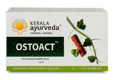 Остоакт - для укрепления костей и зубов, Ostoact Kerala Ayurveda, 100 таб