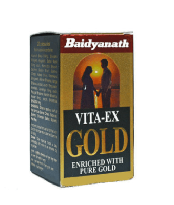 Вита Экс Голд, Байдьянатх (Vita Ex Gold, Baidyanath), 20 капсул