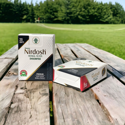 Нирдош Премиум ингалятор с фильтром Nirdosh Premium Dhoompan, 20 шт в пачке 