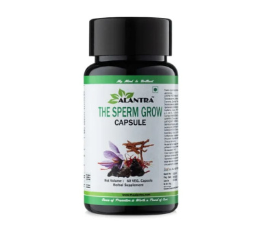 Сперм Гроу, The sperm grow (Увеличение количества спермы), Алантра, 60 капсул по 500 мг