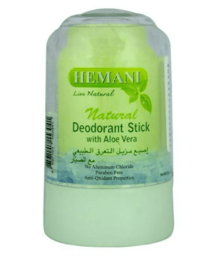 Дезодорант-кристалл с Алоэ, Deodorant stick Hemani, 70 г