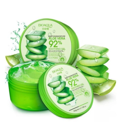 Гель для лица и тела увлажняющий с натуральным AloeVera Bioaqua