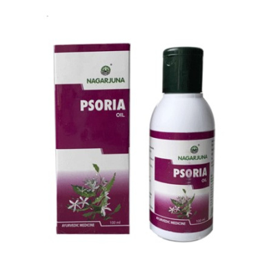 Нагарджуна Псория Масло, Nagarjuna Psoria Oil, 100 мл