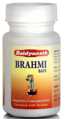 Брахми Бати, Байдьянатх (Brahmi Bati, Baidyanath), 80 таблеток