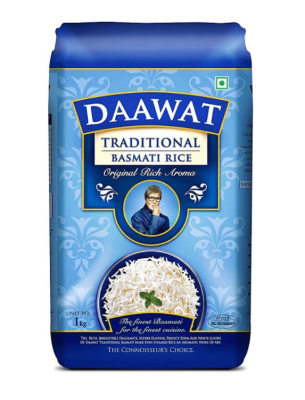 Традиционный рис Басмати, Traditional Basmati Rice Daawat, 1 кг