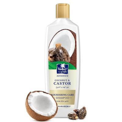 Шампунь с Касторовым Маслом и Кокосом Парашют (Advansed Coconut  Castor Nourishing Care Shampoo Parachute) 340 мл
