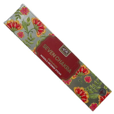 Благовония Seven Chakra, Ayur Plus, 18 гр