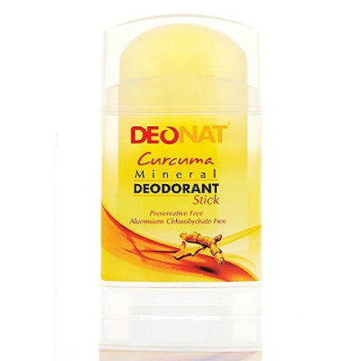Кристалл деонат (Deonat) с куркумой, стик плоский, 100 гр. (Twist-up)