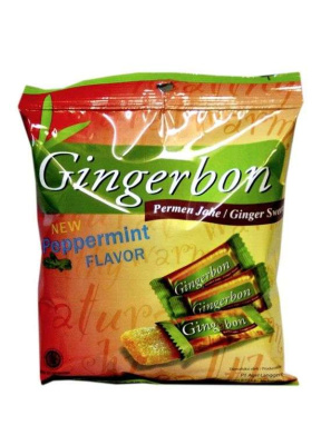 Имбирные конфеты с Мятой Gingerbon, 125 гр