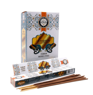 Благовония Legacy Sandalwood аромапалочки, Ppure Made In Heaven, 15 г