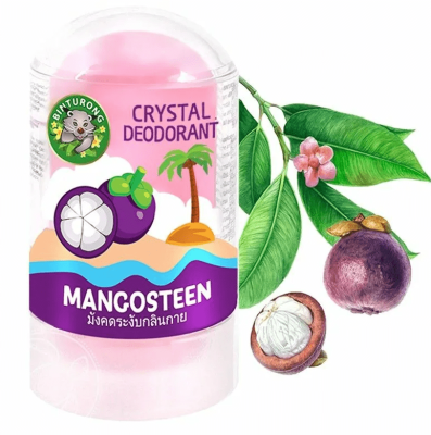 Кристаллический дезодорант «Мангостин» (Crystal Deodorant Mangosteen), Binturong, 60 г