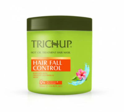 Лечебная маска для волос с горячим маслом Hot Oil Hair Mask Hair Fall Control, Trichup, VASU 500 мл