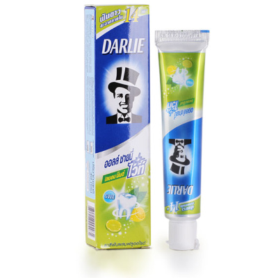 Зубная паста - Darlie - All Shiny White Lemon Mint Мята с лимоном, 40гр