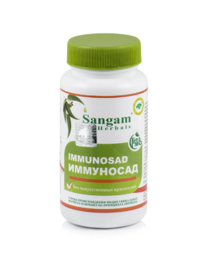 Иммуносад (Immunosad), Sangam Herbals (Сангам Хербалс), 750 мг, 60 таблеток