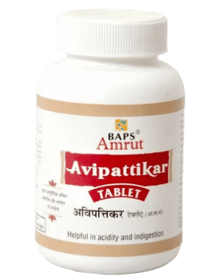Авипаттикар, таблетки, Avipattikar Tablet, Baps Amrut, 100 г