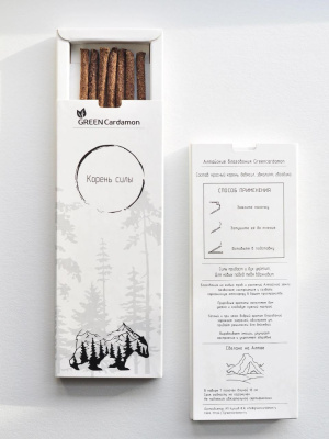 Алтайские травяные благовония «Корень силы», Greencardamon, 7 палочек