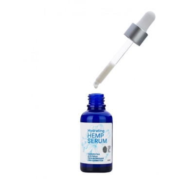 Увлажняющая сыворотка для лица Hydrating Hemp Serum, 1753 cosmetics, 30 мл