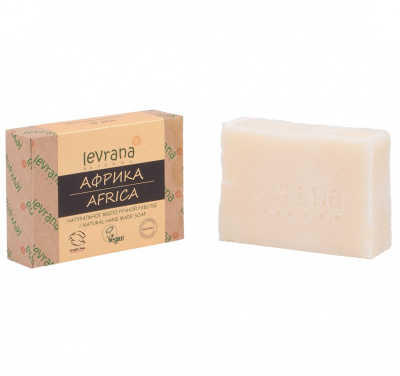 Натуральное мыло ручной работы африка, Леврана (Levrana), 100г