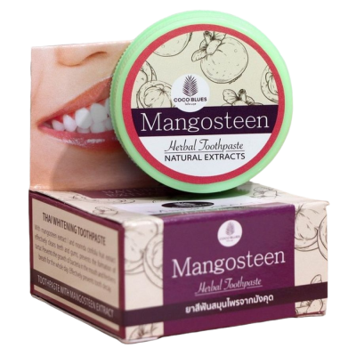 Зубная паста «Мангостин», (Mangosteen Herbal Toothpaste, Coco Blues), 30 г