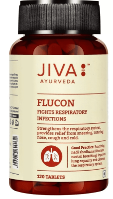Флюкон Джива Аюрведа, Flucon, Jiva, 120 таб
