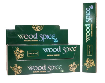 Благовония Древо специи / Wood Spice Nandita, 15гр
