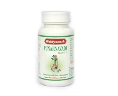 Пунарнавади Гуггул Бадьянатх (Punarnavadi Guggul, Baidyanath), 80 таблеток
