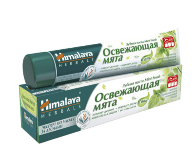 Освежающая зубная паста Mint Fresh, Himalaya Herbals, 75 мл