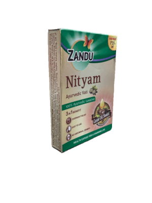 Нитьям Занду (Nityam Tablets Zandu), 10 таб - мягкое слабительное