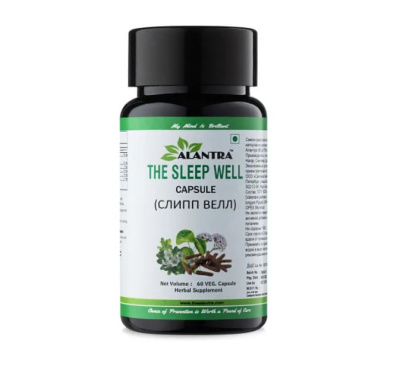 Слип Велл (Хороший сон), Алантра, 60 капсул по 500 мг