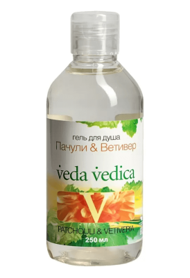 Гель для душа Пачули-Ветивер, Veda Vedic, 250 мл