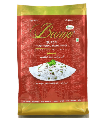 Рис Басмати Супер Традиционный, Banno Super Basmati Rice, 500 гр