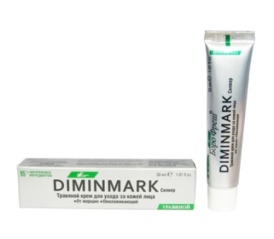 Крем от морщин с омолаживающим эффектом Diminmark silver (Диминмарк Сильвер Боро Фреш), 30 мл