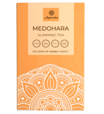 Аюрведический чай для похудения Медохара Агнивеша, Medohara Slimming Tea Agnivesa, 100 гр