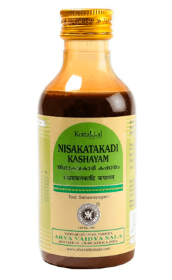 Аюрведический тоник Нишакатакади Кашаям, Nisakatakadi Kashayam Kottakkal, 200 мл
